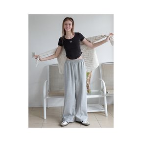 Cotton String Sweatpants  Gray