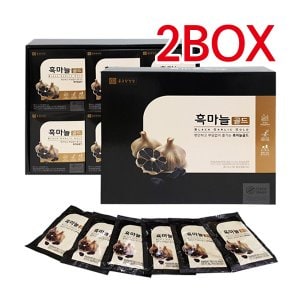  종근당 흑마늘골드 80ml*60포 2BOX /국내산마늘