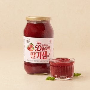  복음자리 30% 슈가 다운 딸기잼 750g