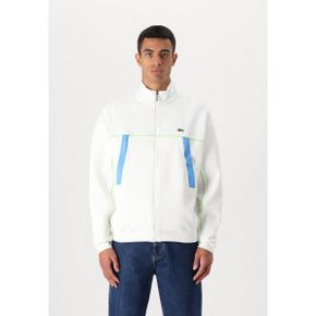 5409407 Lacoste Zip-up sweatshirt - flour/white/brasilia/arge