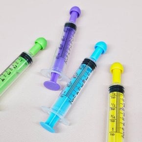 아트박스/굿즈하우스 크레 도마뱀 파충류 레인보우 슈푸 피딩 주사기 5ml