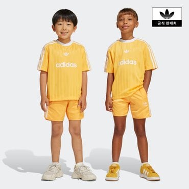 아디다스키즈 [아디디스키즈] (A100-A130) FOOT. TEE SET (JC9168)