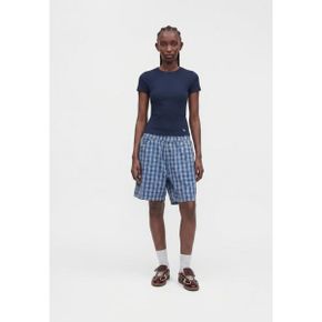 Abercrombie  Fitch 아버크롬비 앤 피치 아이콘 티 - 기본 티셔츠 다크 블루 8065246