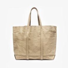 [AMIACALVA]아미아칼바 토트백/WASHED CANVAS 6POCKETS TOTE (M) BEIGE/ACD1M80005A24