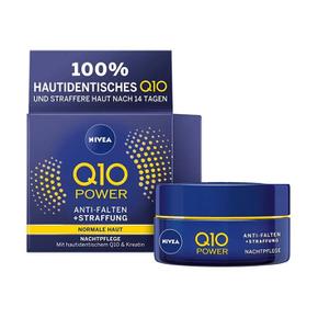 [해외직구] 독일직구 Nivea 니베아 Q10 파워 안티윙클 포밍 나이트케어 50ml 3팩 Q10 POWER ANTI WRINKLE + FIRMING NIGHT CARE FROM 3 PIE