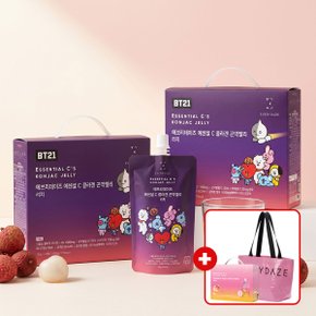 (+사은품 증정)[콜라겐 함유/미국 1위] 에브리데이즈 에센셜 다이어트 곤약젤리 비타민C 저칼로리 리치 150g 10팩, 2박스
