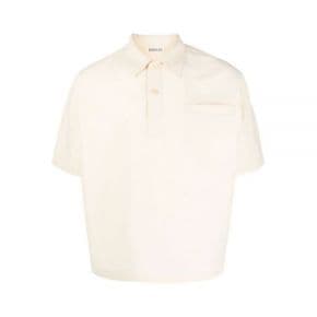 오라리 HIGH DENSITY FINX LINEN WEATHER HALF SLEEVED SHIRTS (A23SS01LW ECRU) (핀스