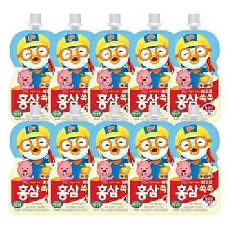 팔도 홍삼쏙쏙 배도라지 100ml x 10개