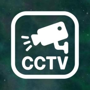 /리틀메테오 매장 안내 스티커 LMSI-012 픽토 CCTV 촬영중