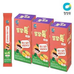 말랑톡 오렌지(스틱젤리) 300g(20g*15ea) x 3개