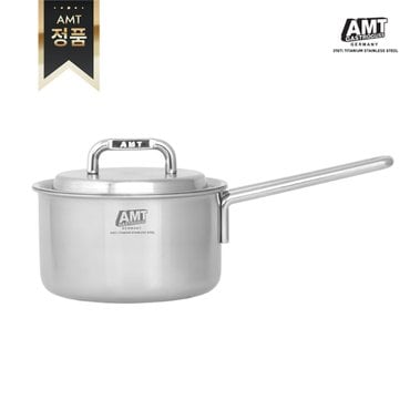 AMT [정품] AMT 316Ti 통5중 샤프 편수 냄비 16cm