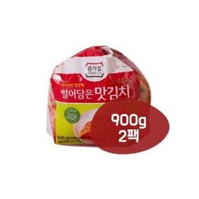 아삭한 종가집 썰어담은 맛김치 900g x 2