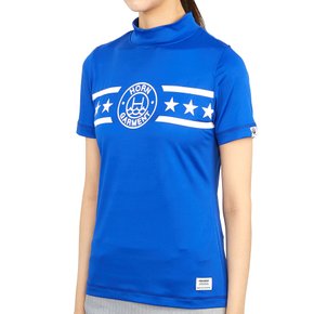 [부산점] 골프웨어 모크넥 여성 반팔티셔츠 HCW 2A AA02 BLUE