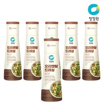 기타 청정원 오리엔탈드레싱 325g 6개