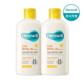 [1+1] 에브리데이 선블록 SPF50+ PA++++ 200ml