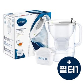 브리타 정수기 스타일 XL 3.6L 그레이+필터 1개