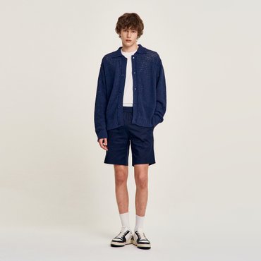 산드로옴므 [SANDRO HOMME] 펀칭 니트 가디건 SH25M5MRG0339