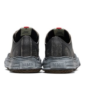 블랙 행크 OG 슈링크 가죽 로우탑 스니커즈 A16FW734 BLK/BLK