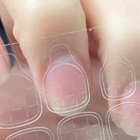 양면스티커 말캉팁 손톱연장 네일 크기별 셀프아트