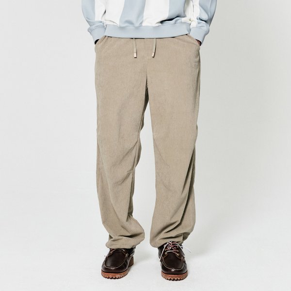 [여주점] HEAVY WEIGHT CORDUROY STRAIGHT PANTS-BEIGE