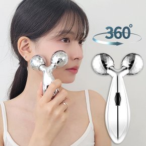 3D V라인 얼굴 마사지 전신마사지 페이스롤러 (23T354)