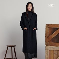 X Maison De Cashmere 24FW 울캐시미어 블렌디드 롱니트코트