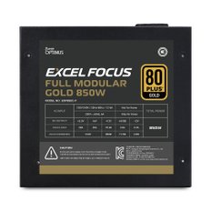 에너지옵티머스 EXCEL FOCUS 850W 풀 모듈러 80PLUS GOLD 230V EU ATX 컴퓨터파워 파워서플라이