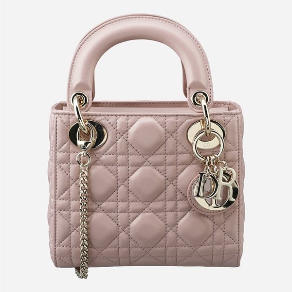 [시흥점] [디올]5F M0505OHNA 15N 레이디 디올 미니백 크림 피치