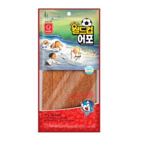 추억의 옛날 그 맛 월드컵 어포 매운맛 24g x 1봉