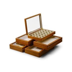 원목보석함 귀걸이 팔찌 악세사리 정리함 엔틱 보석 주얼리 미니 서랍형