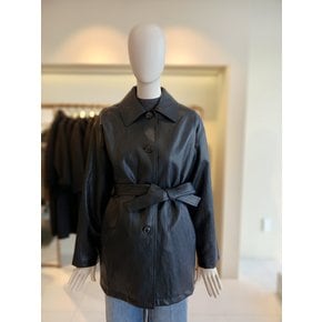 [여주점] 씨씨콜렉트 페이크레더벨티드하프자켓 E261psf151