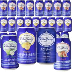 일화 초정 탄산수 350ml 24캔 플레인 유자 복숭아 그린애플 초정리 천연 탄산수