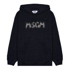 [비아델루쏘 고양점] [MSGM] 여성 라인스톤 로고 후디 3341MDM106 227799 99 70388