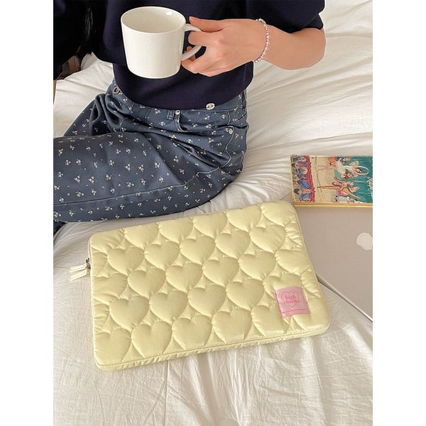 Heart Padded Notebook Pouch_HC25NNPC002V