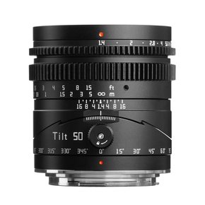 TTArtisan 50mm F1.4 캐논 RF 마운트 틸트렌즈 블랙