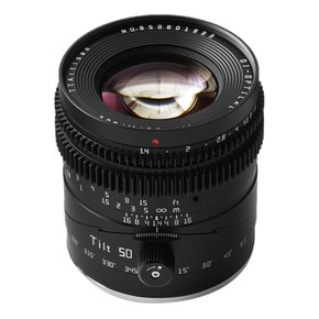 TTArtisan 50mm F1.4 캐논 RF 마운트 틸트렌즈 블랙