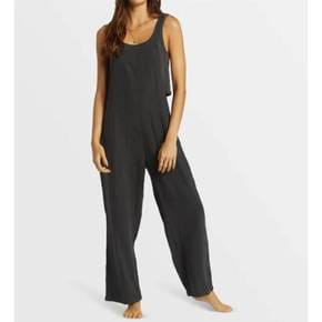 4860151 Billabong Pacific Time Jumpsuit In Black Sands