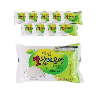  10개 알알이곤약 100g 10Kcal 습식타입 곤약쌀