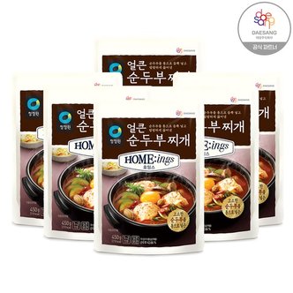 청정원 호밍스 얼큰 순두부 찌개 450gX6_P336066800