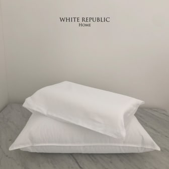 화이트리퍼블릭 Tempur Housewife Pillowcase White