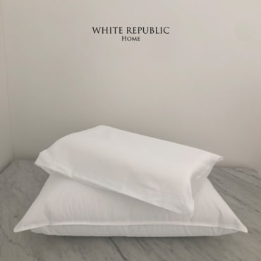 화이트리퍼블릭 Tempur Housewife Pillowcase White