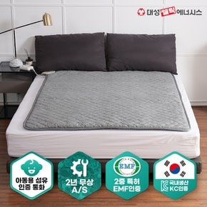 국산 도톰 토퍼형 탄소매트 그래핀 전기 요 매트 분리난방 워셔블 카본매트 싱글(S) DSM-4101S