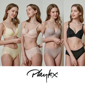 [Playtex] 와이어리스 시크릿 피치+버터옐로우+샌드베이지+블랙 8종   PXW3M14151617_T