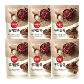 햇반죽 동지팥죽 420G x 6개