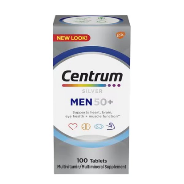 실버 50세이상 남성용 멀티비타민 100정