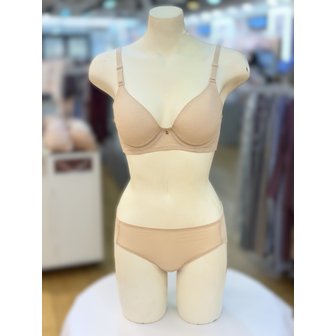 트라이엄프 [파주점] 여성 와이어 솔리드헴날개브라팬티 세트 TFWBRR 177BE