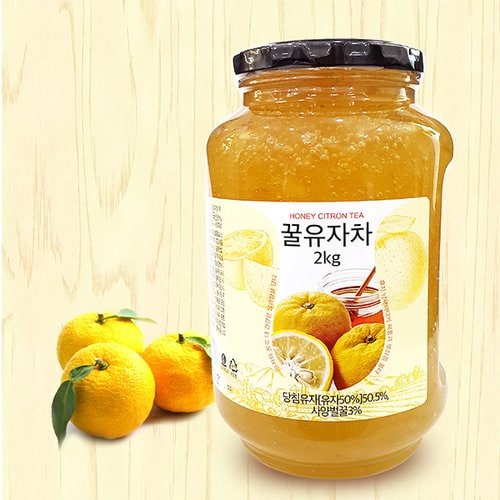 [자연을마시다] 꿀유자차 2kg(1병)