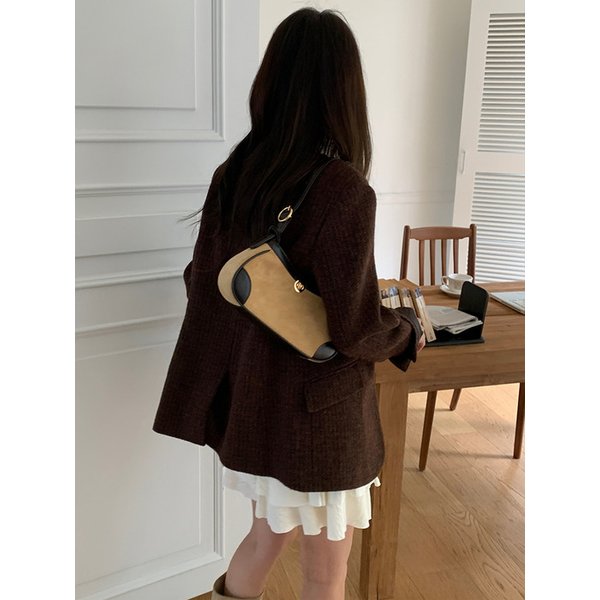 [리퍼브]JENNA MINI HOBO BAG_3colors