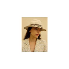 울100 베이지 페도라_Wool100 Beige Fedora