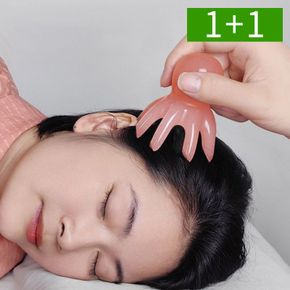 [etv] 1+1 문어괄사 마사지기 목 두피 얼굴 지압[36070515]